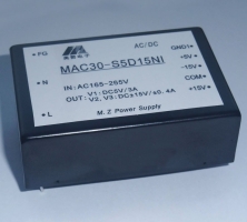 3W电源模块 220V转正负15V双输出电源 AC-DC