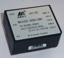 3W电源模块 220V转正负15V双输出电源 AC-DC
