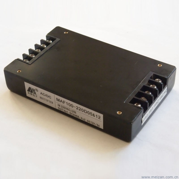 220V转5V12V双路输出100W电源模块,AC-DC直流稳压电源