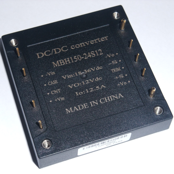DCDC电源模块 1/2砖 半砖电源模块 MBH150-24S12