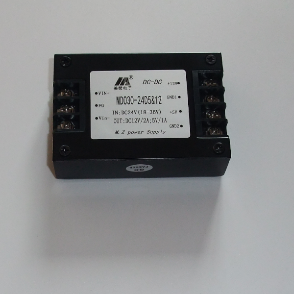 DCDC电源模块 10-30W两路隔离 MDO30-24D5&12