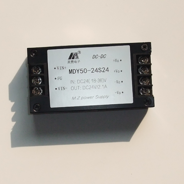 DCDC电源模块30~50W系列，输入18~36V，输出5V12V24V36V48V MDY50-24S24