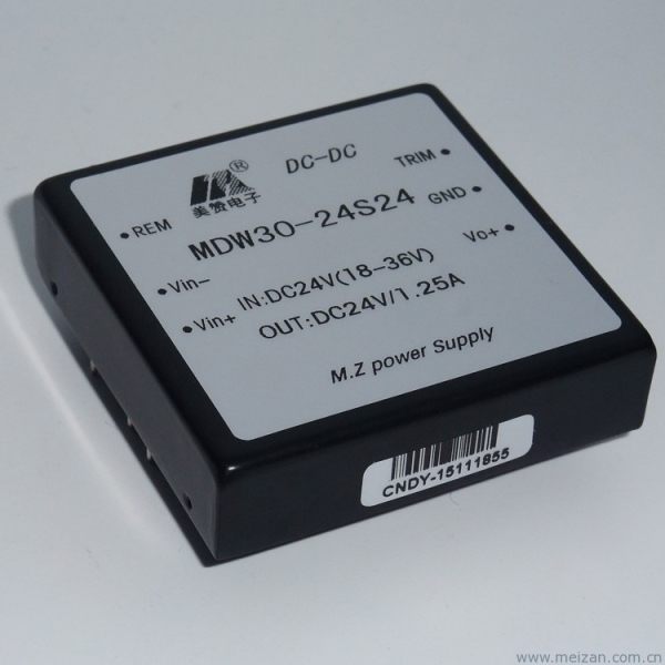 24v转24v电源模块30w,MDW系列