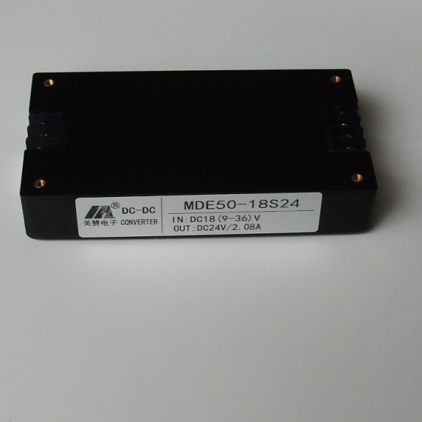 DCDC 4倍电压输入 9-36V输入，输出5V12V15V24V  MDE50-18S24