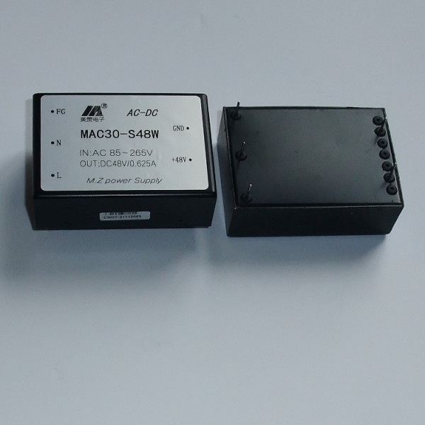 ACDC 电源模块 5V12V24V36V48V单路输出 插针式 30W