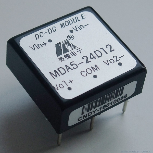 5W,24V转正负12V,DC-DC电源模块