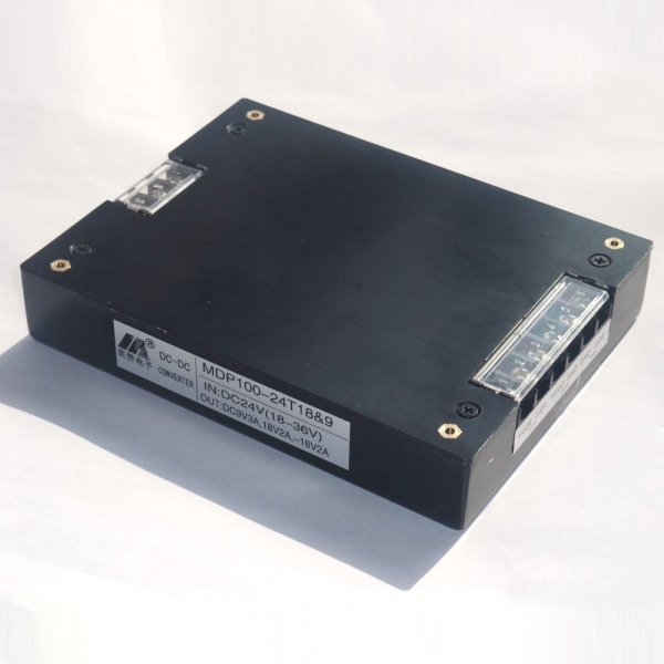 100W～200W 双路或三路独立稳压输出模块电源 DC-DC MDP系列