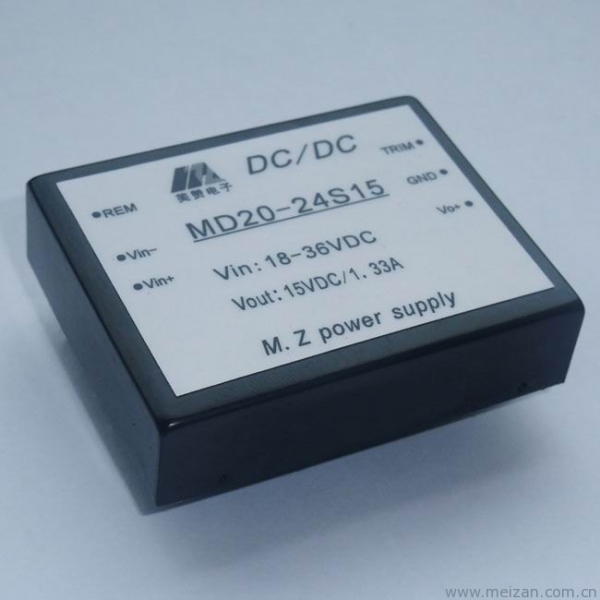 20W,24V转15V电源,DC-DC